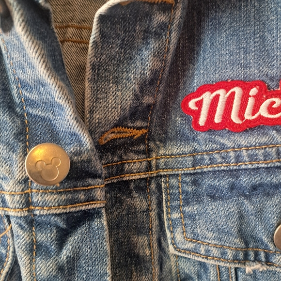 Zara/Disney Denim patch jacket - Picture 2 of 8